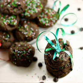 Soft Chocolate Gingerbread Cookies