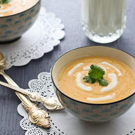 Red Lentil Soup with Coconut Milk