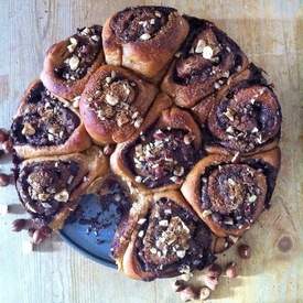 Nutella Espresso Sticky Buns