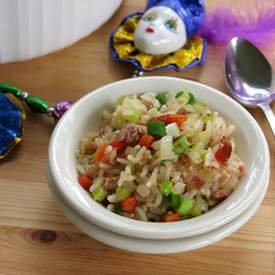 Easy Cajun Dirty Rice Bowls