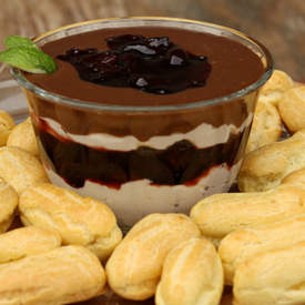 Chocolate Covered Cherry Lime Dip