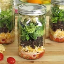 Taco Salad in a Jar