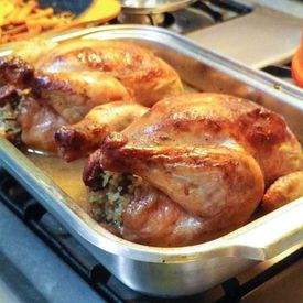 Stuffed Cornish Game Hens