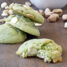 Pistachio Pudding Cookies