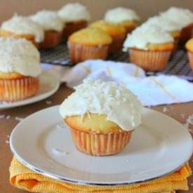 Pina Colada Cupcakes