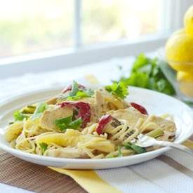 Chicken Linguine with Lemon Sauce