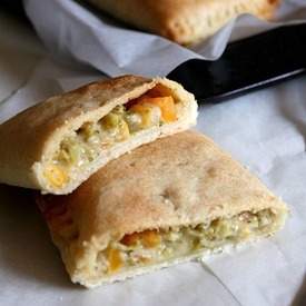 Veggie pot pie pasties