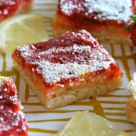 Strawberry Lemon Bars