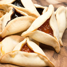 Hamentashen (Buttery Jam Filled Triangle Cookies)