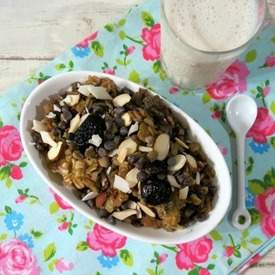 Cherry Chocolate Chip Baked Oatmeal