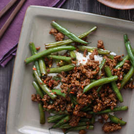 Szechuan Green Beans w/ Ground Pork