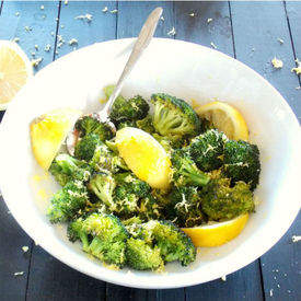 Roasted Broccoli with Lemon
