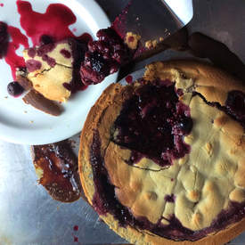 Gluten Sugar Free Triple Berry Pie