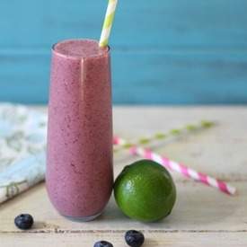 Blueberry Key Lime Pie Smoothie