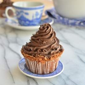 Light Chocolate Cupcakes 