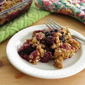 Mixed Berry Crumble