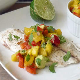 Tilapia and Mango Salsa