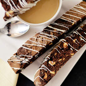 Chocolate Hazelnut Biscotti