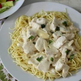 Creamy Chicken Parmesan Pasta