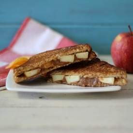 Peanut Butter and Apple Sandwich