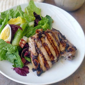 Easy Grilled Chicken Thighs