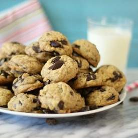 Coconut Oil Chocolate Chip Cookies