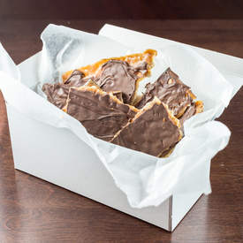 Addictive Chocolate Toffee Matzah Candy