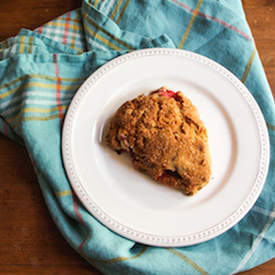 Strawberry, Lemon and Ginger Scones