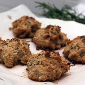 Easy Whole Wheat Rosemary Parmesan Biscuits