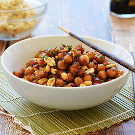Kung Pao Chickpeas