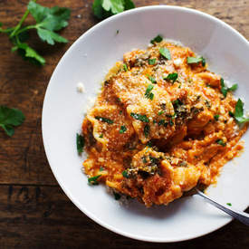 Skinny Crockpot Lasagna