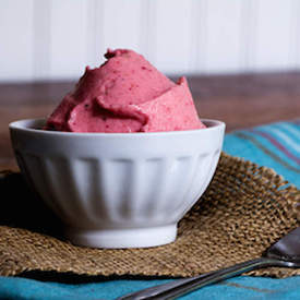 5-Minute Strawberry Sherbet