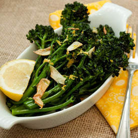 Broccolini with Toasted Garlic