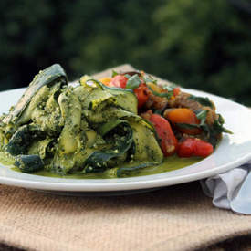 Pesto Zucchini Alla Norma