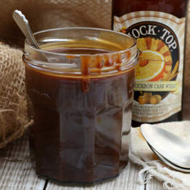 Salted Honey-Bourbon-Beer Caramel Sauce