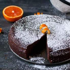 Flourless Chocolate Orange Cake