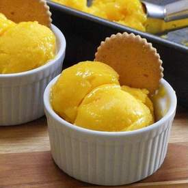 Mango Moscato Sorbet