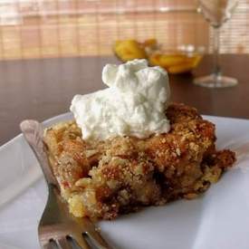 Peachy Apricot Moscato Cake