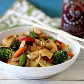 Spicy Chicken Stirfry