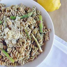 Fusilli with Arugula Pesto