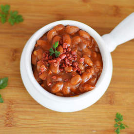 Vegan Brown Sugar Barbecue Baked Beans