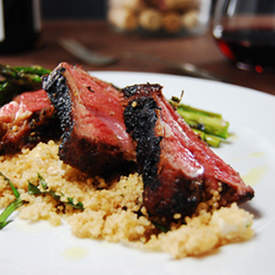 Grilled Lamb with Couscous