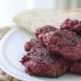 Beef and Beetroot Patties