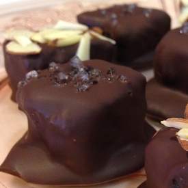 Chocolate Covered Apricot Bites