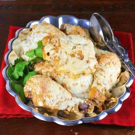 Southwest Chicken with Chipotle Cream Sauce