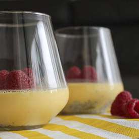 Mango and Chia Puddings
