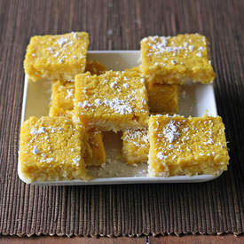 Coconut-Lemon Bars (Gluten-free)