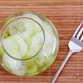 Sweet and Sour Cucumber Salad