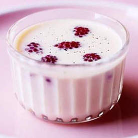 Lavender with Honey Panna Cotta