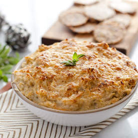 Baked White Bean & Artichoke Dip
